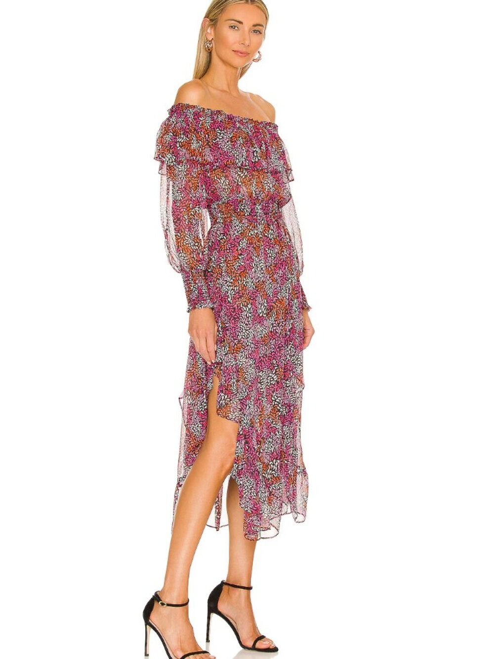 MISA Los Angeles Begonia Dress Dress Nazirah Floral. Size XS (E)